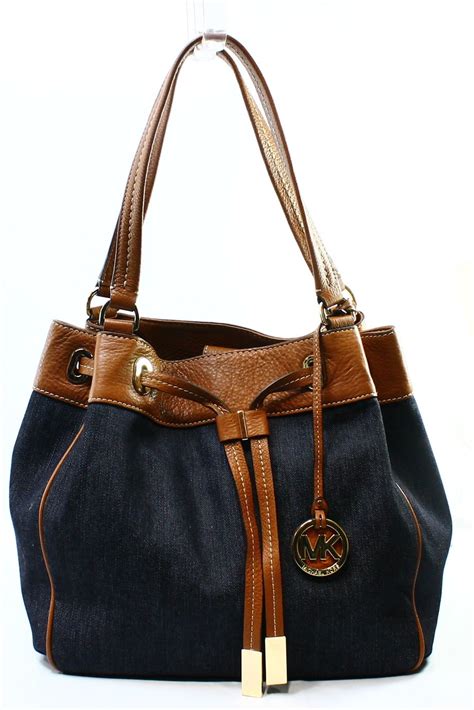 michael kors denim bag|michael kors denim handbags.